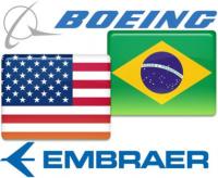 Logo Perjanjian Boeing dengan Embraer