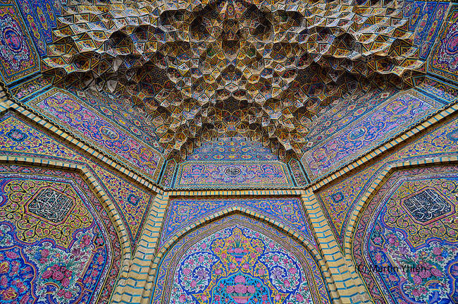 8.) Nasir Al-Mulk Mosque, Shiraz, Iran