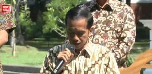 Presiden Jokowi umumkan harga baru bhana bakar.