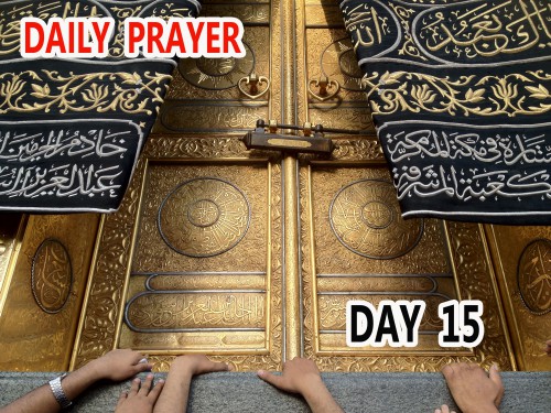 doa hari 15 bulan ramadhan