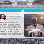 Pertanyaan Polosnya Pasca Temukan Drone, Antar Pria Tua Ini Naik Haji