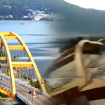VIDEO — Detik-Detik Jembatan Kuning Ikon Kota Palu Runtuh Diterjang Tsunami